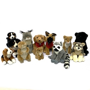 Peluche di Lupo Grigio Morbido all'Ingrosso, Giocattoli in Peluche Personalizzati, Lupo Colorato Imbottito per WWF - Product Image 2