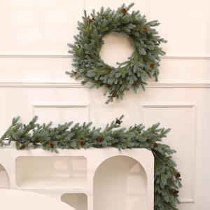 Nouvelle <span class=keywords><strong>Guirlande</strong></span> <span class=keywords><strong>de</strong></span> Noël 2026 en PE, <span class=keywords><strong>Guirlande</strong></span> <span class=keywords><strong>de</strong></span> <span class=keywords><strong>Sapin</strong></span>, Décoration Murale et <span class=keywords><strong>de</strong></span> Fenêtre, <span class=keywords><strong>Guirlande</strong></span> <span class=keywords><strong>de</strong></span> Noël Norfolk - Product Image 1