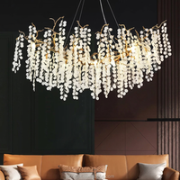 Lampes Décoration Maison Luxe Lustres Personnalisés Usine de Lustres Modernes Lustres en Cristal de Luxe Éclairage Maison