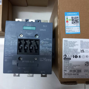 Siemens 3RT5056 Series Interruptor de <span class=keywords><strong>control</strong></span> de motor industrial Maquinaria de automatización 3 polos 60A 90kW Contactor 3RT5055-6AR36 - Product Image 3