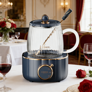 Fournisseur direct du fabricant de tasses chauffantes, commerce extérieur, tasses chauffantes rapides de 600 ml pour boissons, bureau - Product Image 1