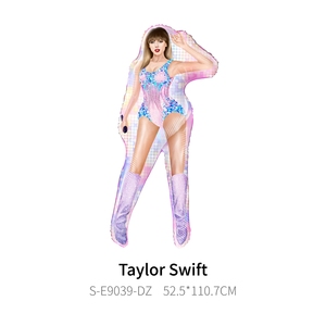 Décoration de fête Super Star d'Europe, Taylors Swifts, fournitures de fête de <span class=keywords><strong>concert</strong></span>, ballons Taylors Swifts, ballons gonflables, cadeaux pour fans, K0190 - Product Image 2