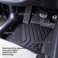 Tapis de sol universel pour voiture, 3D personnalisé, luxe, sport, TPE, toutes saisons, confort