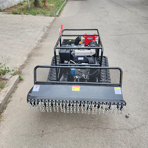 Falciatrice a flagelli multifunzione ibrida elettrica a <span class=keywords><strong>benzina</strong></span> con telecomando wireless per impieghi gravosi Zhongqin, per uso agricolo - Product Image 4