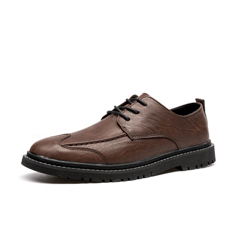 Мужские деловые повседневные туфли листьев на заказ, мужские деловые повседневные туфли из кожи с посадкой на заказ