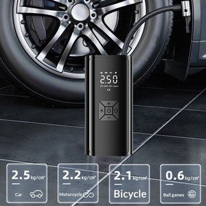 Auto Draagbare Smart 4500 MAh draadloze opblaasbare pomp Bandenspanning USB-opladen Multifunctionele noodluchtpomp voor motorfietsen - Product Image 2