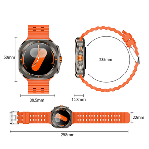 Z7 siêu thông minh đồng hồ cho nam giới phụ nữ, AMOLED Vòng Hiển thị nhịp Tim Huyết Áp nhiệt độ cơ thể ECG thông minh khỏe mạnh đồng hồ - Product Image 6