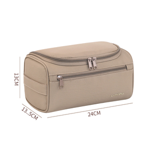 Bolsa <span class=keywords><strong>de</strong></span> Aseo <span class=keywords><strong>de</strong></span> Viaje Extra Grande, Tejido Taslon con Acabado Texturizado, Organizador <span class=keywords><strong>de</strong></span> Maquillaje Multifuncional, Estuche Cosmético Portátil - Product Image 4