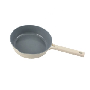 28 cm Home Cooking Aluminum Cookware Set Tempered Glass Lid Die-<b>Cast</b> Fry <b>Pan</b> Stainless Steel Bakelite Induction Silicone Plastic - Product Image 1