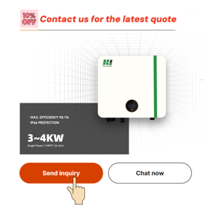 Inversor Solar On-grid de Onda Senoidal Pura 50/60Hz com Display LCD 3.6kw para Uso Doméstico - Product Image 6