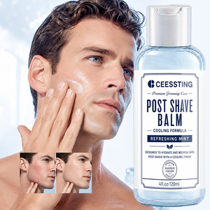 Baume Après-Rasage Hydratant Longue Durée, Formule Rafraîchissante et Apaisante pour Soulager l'Inconfort Après le Rasage, Marque Blanche - Product Image 1