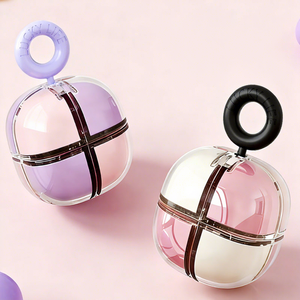 Estuche de Viaje Portátil de Plástico para Esponjas de Maquillaje 2026 al por Mayor, Organizador Cosmético Transpirable con 8 Compartimentos para Beauty Blender - Product Image 1
