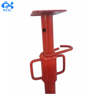 Piastra Base e Piastra Superiore per Puntelli Acrow 2.0-3.5m per Supporto Ponti e Travi, Acciaio EN1065 Q235 e Q345 per Lavori in Cantiere Sicuri - Product Image 2