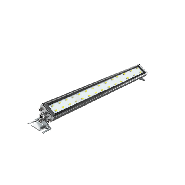 SiRON D029-A Series Explosion Proof 24V DC Industrial Work Lighting 6000k Ip66 Tube 30w Cob Led Work Machine Tool Light