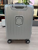 Walktrip Koper Multifungsi Unisex 20 Inch, Roda Spinner, Bagasi Kabin Kecil, Portabel dan Praktis