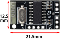 Module audio CA-6952 V1.6 5V Classe D, carte amplificateur 5.0 pour haut-parleur et récepteur
