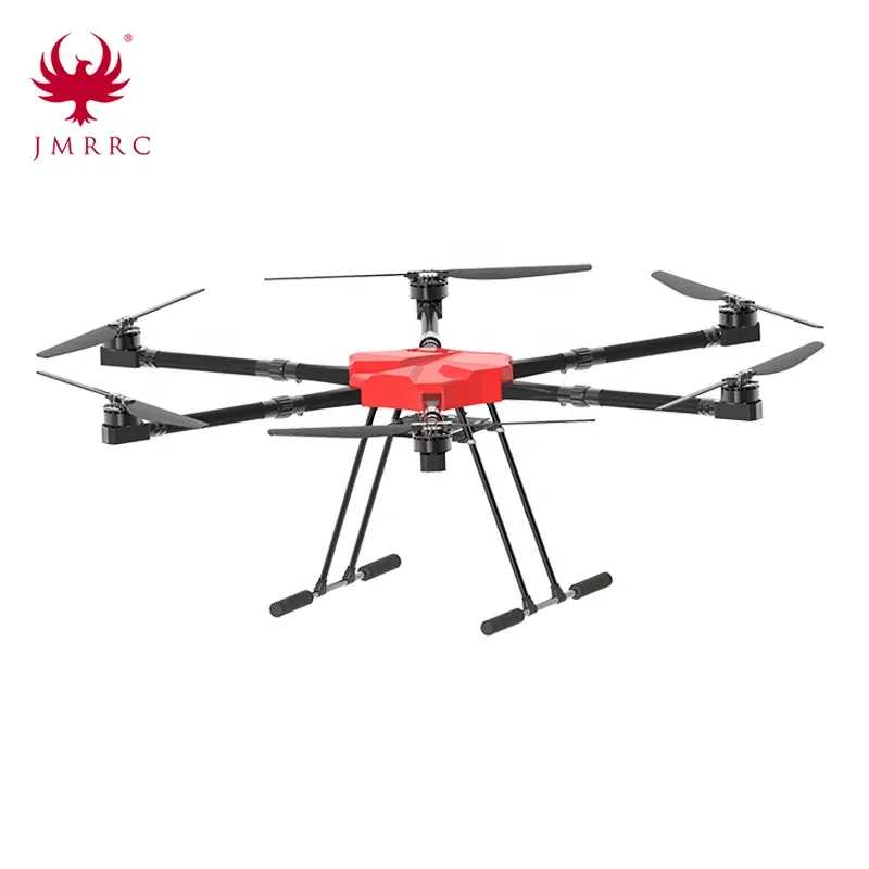 JMRRC Hexacopter 1650mm FPV מסגרת גוף ערכת מטוסים 6-רוטור ערכת מסגרת סיבי פחמן מלא מתקפל ערכת עבור RC מסוק