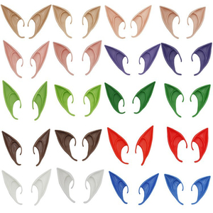 Accessoires de cosplay transfrontaliers pour Halloween : Oreilles d'elfe, fausses <span class=keywords><strong>dents</strong></span> de <span class=keywords><strong>vampire</strong></span>, fausses oreilles de fée - Product Image 1