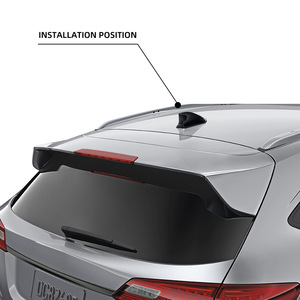 Penutup Antena Sirip Hiu Mobil Universal, Tutup Antena Atap Dekoratif, Gaya Serat Karbon - Product Image 1