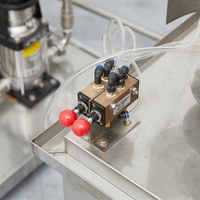 Petite boisson gazeuse eau dioxyde de carbone eau gazeuse douce boisson gazeuse faisant la machine d'embouteillage remplissante