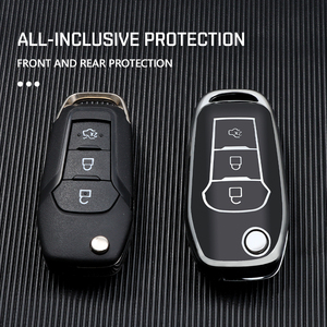 Funda Protectora de TPU para Llave de Coche Ford Figo Mondeo 5 Ecosport <span class=keywords><strong>Puma</strong></span> 2020 Fiesta Mk8 Everest Ranger - Product Image 3