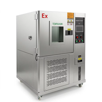 100L Patlamaya Dayanıklı Sıcaklık ve Nem Test Kabini -40-150 ° EV Bataryası Yarı İletken Kimyasal Testleri için C 30~95%RH IIB T4