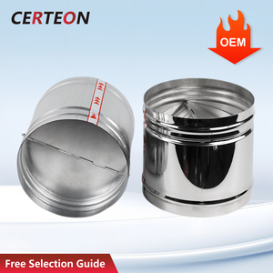 YT-2 clapet galvanisé HVAC conduit rond ressort <span class=keywords><strong>anti</strong></span> refoulement <span class=keywords><strong>air</strong></span> extraction 80-219mm clapet <span class=keywords><strong>anti</strong></span> refoulement - Product Image 1