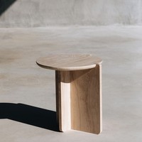 KUMUSI MEUBLES Creative Moderne Minimaliste Travertin Rond Salon Chambre Chevet Petite Table Peut Être Déplacée