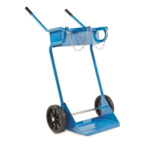 OMCN 095 carrello cilindro capacità 200 KG 250 MM ruote altezza 140 CM per carrelli e carrelli a mano - Product Image 1