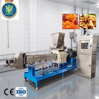 Machine automatique à chips triangulaires en promotion, grande capacité, pour la production de tortillas de maïs, de chips nachos et de snacks frits