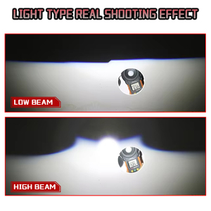 Bi-LED ไฟหน้าเลเซอร์สามดวง85W 55W ลำแสงสูงต่ำ<span class=keywords><strong>3</strong></span>.0นิ้ว - Product Image 4