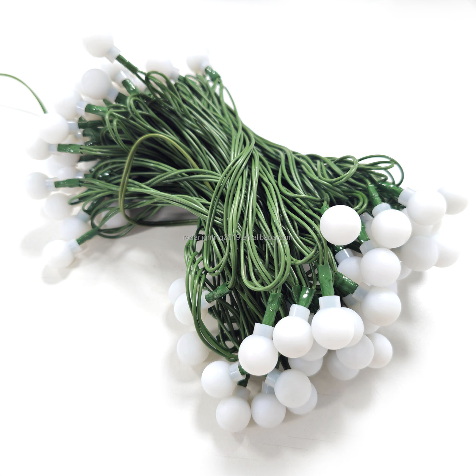 Star Global 53ft 110V/120V LED String Lights Warm White for Wedding Party Garden Christmas Decor