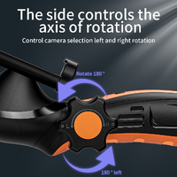 Endoscopio Portátil HD 360 con Conducto Flexible para Inspeccionar Ductos de Aire Acondicionado, Fugas en Techos y Tuberías