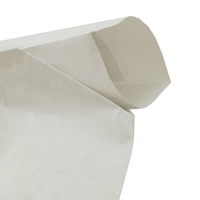 Sac en papier kraft multicouche avec valve à manchon collé, recyclable, 25 kg, pour farine, poudre de pommes de terre