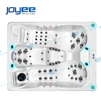 Spa extérieur en acrylique de 2,13 m pour hydro-massage, bain à remous extérieur, bain à remous pour 3 personnes JOYEE