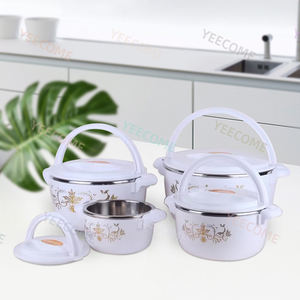 مجموعة سخانات طعام YJM2978B بسعة 1+2+4+6 لتر، 4 قطع، مجموعة سخانات طعام شعبية للطبخ على سطح المطبخ - Product Image 4
