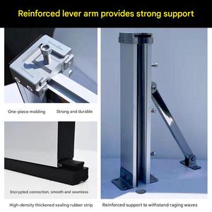 Penghalang Banjir Aluminium Portabel Panel Tahan Air Perlindungan Darurat Luar Ruangan Hunian Komersial Penyelamatan Nyawa - Product Image 6