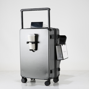 Bán Buôn Durable Trọng Lượng Nhẹ Phía Trước Mở Tsa Spinner Bánh Xe Va Li 20 Inch Lên Máy Tính Hộp <span class=keywords><strong>PC</strong></span> Unisex Mang Theo Trên Mới Mô Hình Hành Lý - Product Image 3