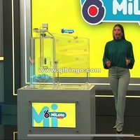 Machine de loterie automatique RFID, machine de tirage de loterie en direct, équipement de tirage au sort pour casino et bingo, affichage numérique