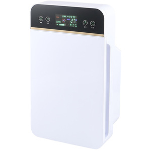 Purificateur d'air portable adapté aux grandes pièces familiales, filtre H13 avec lumière UV et affichage PM2.5, silencieux à 25 dB, élimine 99,97 % des particules. - Product Image 5