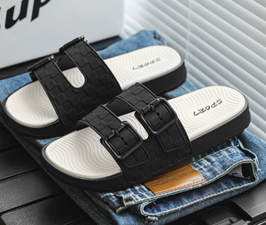 <span class=keywords><strong>Sandalias</strong></span> Deportivas para <span class=keywords><strong>Hombre</strong></span> con Hebillas, Antideslizantes, Casuales, para Senderismo, Ligeras, Transpirables, Modernas, Estilo Urbano - Product Image 2