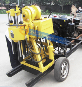 Máquina perforadora de pozos de agua rotativa neumática montada en tractores - Product Image 4