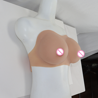 Prothèses mammaires en silicone pour femmes transgenres (MTF) et travestis, effet naturel, forme enveloppante, bonnet C/D