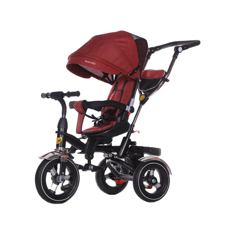 Popular Design Ride on toys kids three wheel bike 3 in 1 baby stroller baby buggy tricycle/ pram for sale