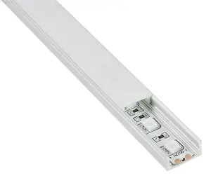 8x9mm Mini Led Strip Light Aluminum Profile Customized Linear Extrusion Channel With Diffuser Indoor