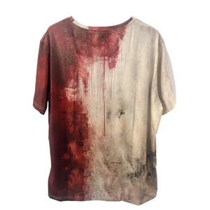 T-shirts d'horreur drôles pour hommes Im Fine Bloody Shirt pour Halloween Impression numérique Motif de personnage Excellente idée cadeau - Product Image 6