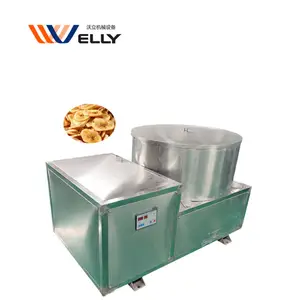 High Efficiency Centrifugal Water Removing Dewatering Fry Food Potato Chips Beans Nuts Snack Dehydration And Deoiling Machine