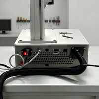 Máquina de Marcado Láser de Fibra de Escritorio Huike 20W 30W 50W, Grabador Compacto para Pequeños Talleres, para Trabajar en Materiales Metálicos y Plásticos