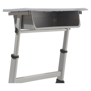 Ensemble bureau et chaise d'étude ergonomique moderne et réglable pour salle de classe, vente en gros OEM - Product Image 5