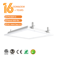 Éclairage LED industriel dimmable pour salle blanche avec aluminium IP65 compatible SMD2835 SIP